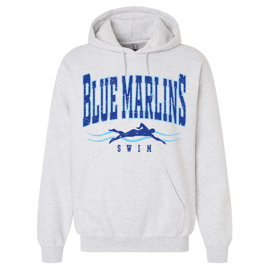 Blue Marlins Swim Team Hoodies