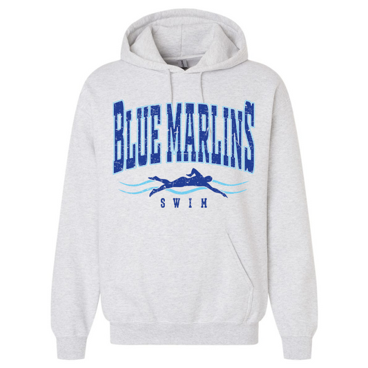 Blue Marlins Swim Team Hoodies